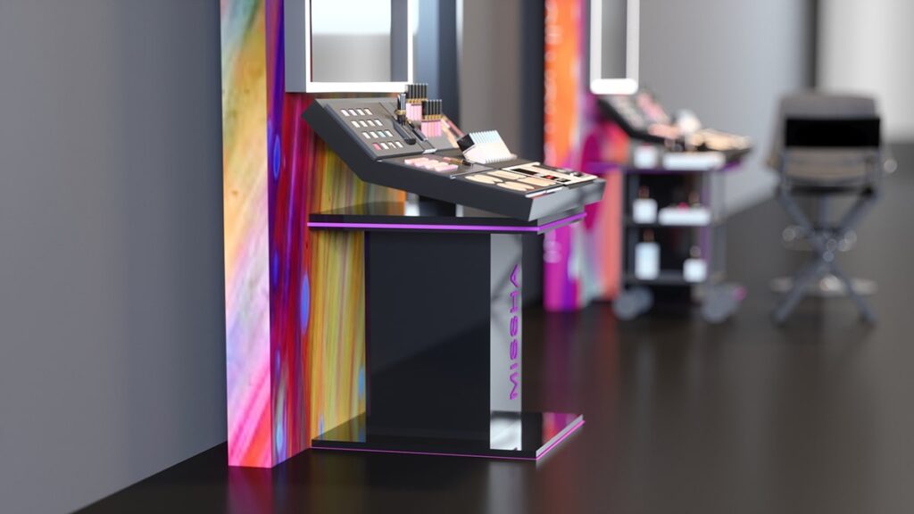 Mercedes-Benz Fashion Week Beauty Stands