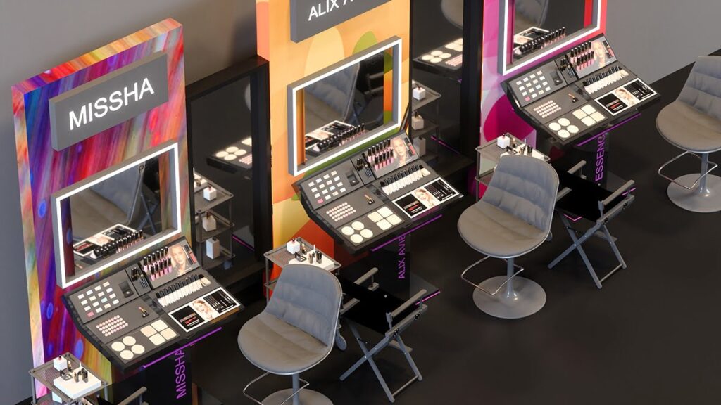 Mercedes-Benz Fashion Week Beauty Stands