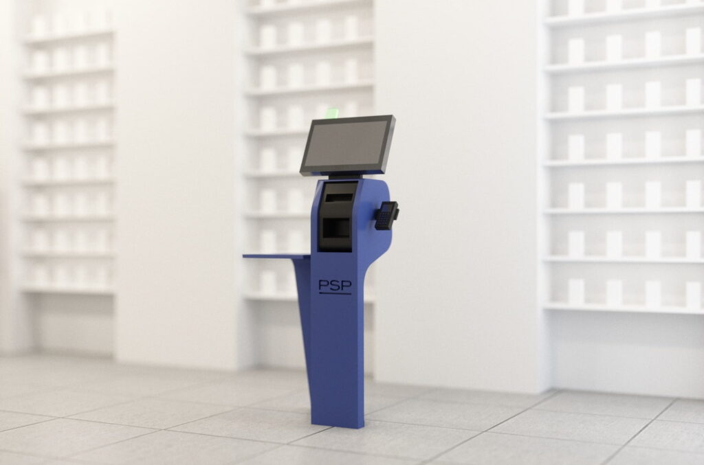 PSP Pharma Self-Service Display