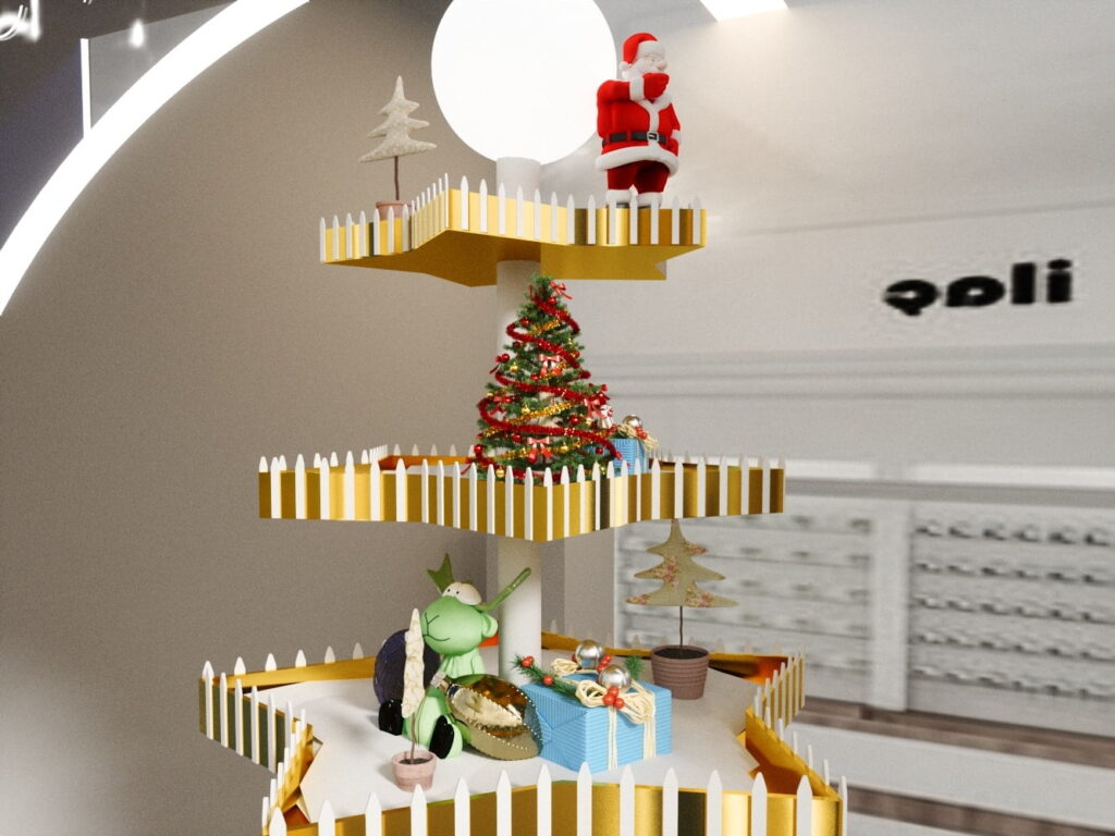 GPC Christmas-Themed Showroom
