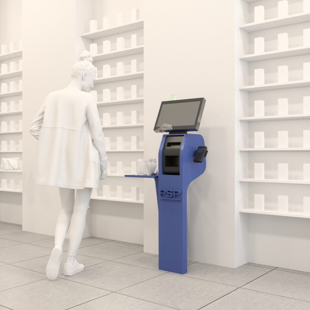 PSP Pharma Self-Service Display