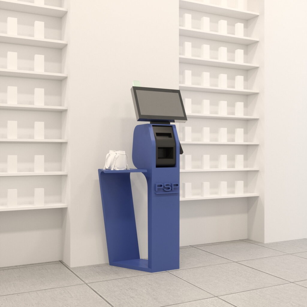 PSP Pharma Self-Service Display
