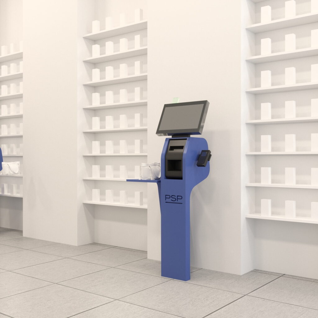 PSP Pharma Self-Service Display
